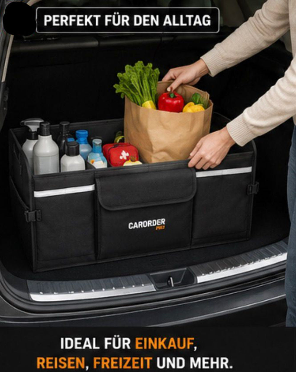 CARORDER PRO - Premium Kofferraum Organizer