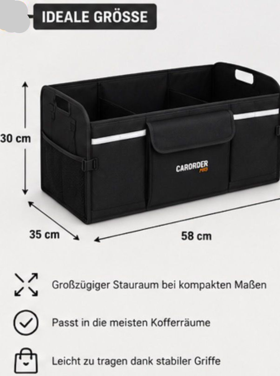 CARORDER PRO - Premium Kofferraum Organizer